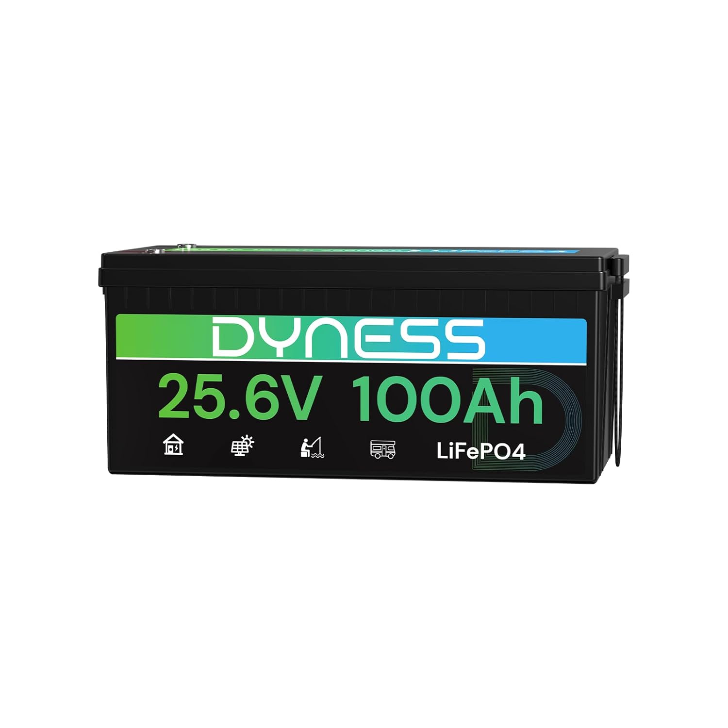 Lithium Battery 100Ah - 24V 100Ah LiFePO4 Battery, 25.6V Lithium