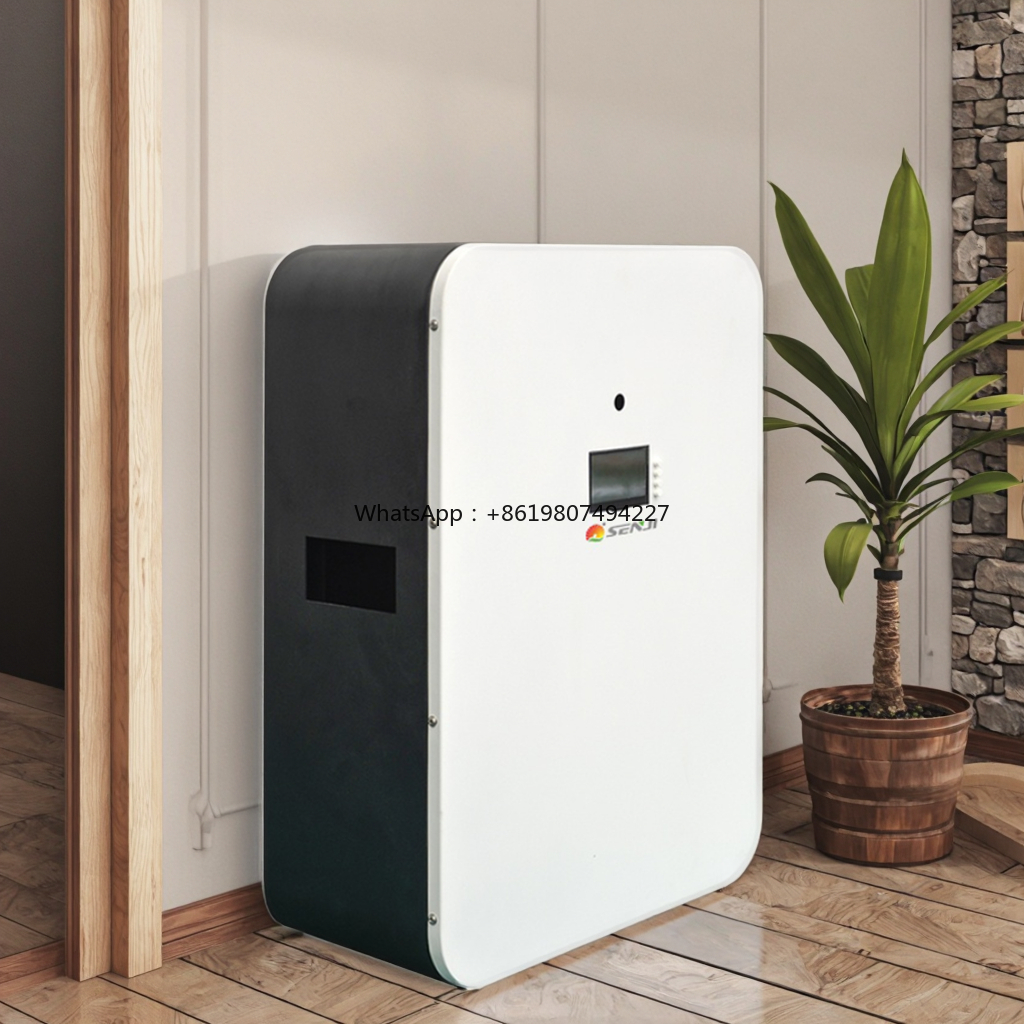 Lithium Battery 100Ah - 5Kwh Wall-Mounted Solar Power Generation System