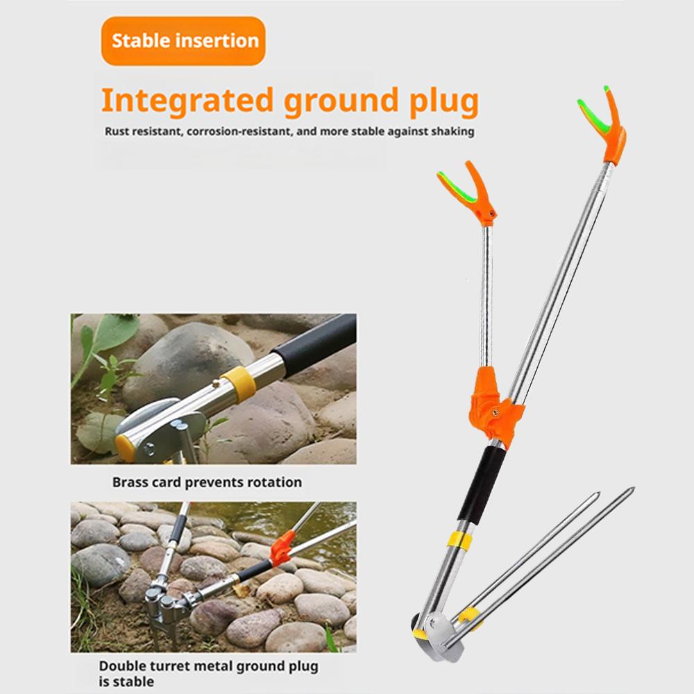 Ground Fishing Rod Stand Brack - Earthing Grounding Rod ulasan dan harga
