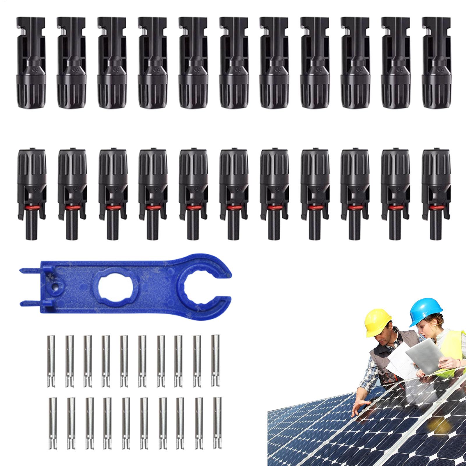 10Pair MC4 Photovoltaic Solar  - Solar Cable Mc4 Connector ulasan dan harga