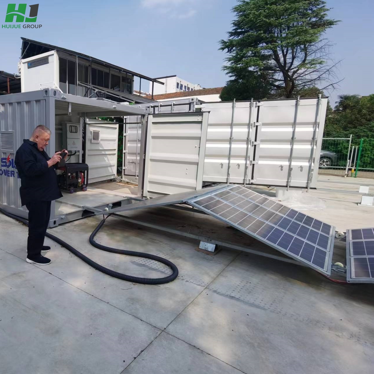 Photovoltaic Container Solar P - Renewable Energy Solutions ulasan dan harga