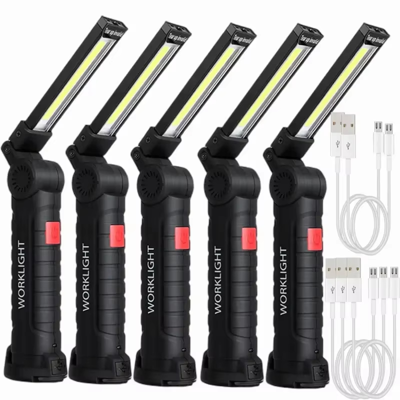 Portable COB LED Flashlight US - Renewable Energy Battery ulasan dan harga
