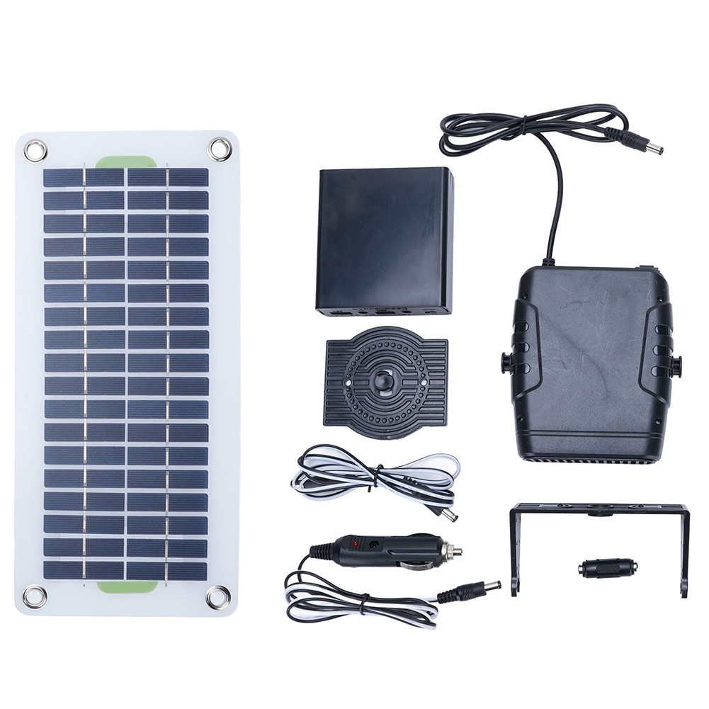 30W 12V Portable Solar Fan Hea - Renewable Energy Solutions ulasan dan harga