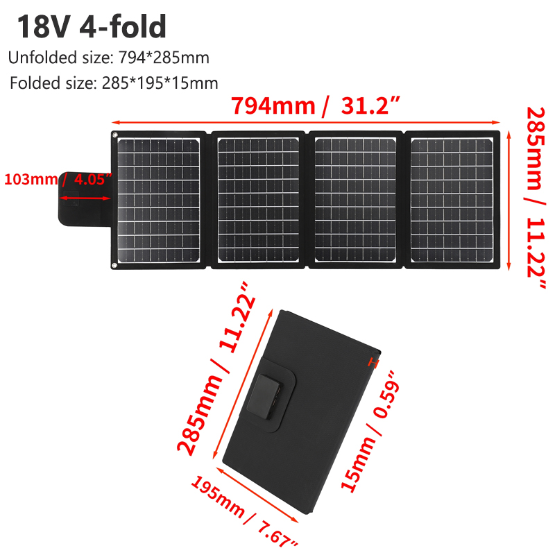 Portable Solar Panel High Powe - Renewable Energy Book ulasan dan harga