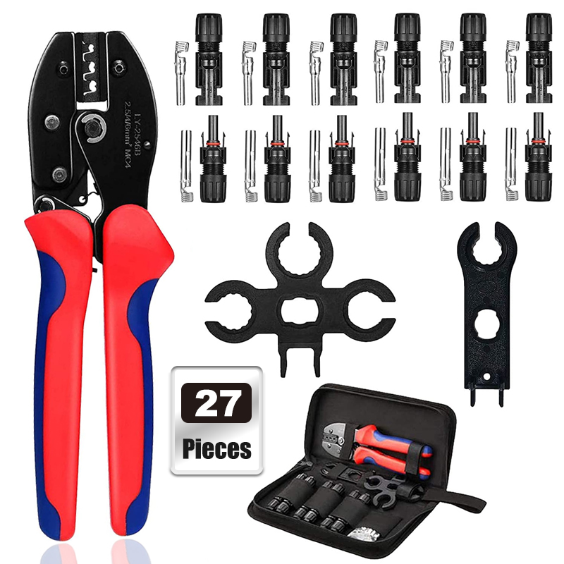 Solar Crimping Pliers Tools Ki - Solar Cable Mc4 Connector ulasan dan harga
