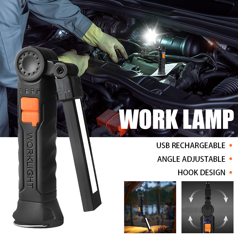 Portable COB LED Flashlight US - Renewable Energy Battery ulasan dan harga
