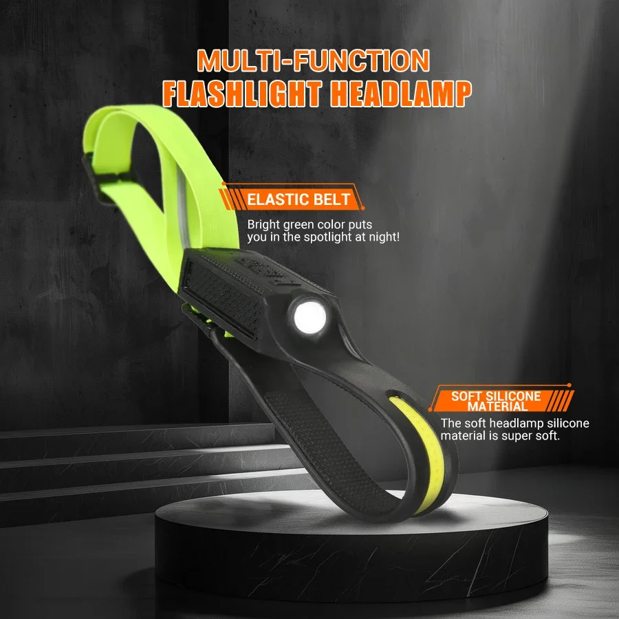 LED Headlamp USB Rechargeable  - Renewable Energy Battery ulasan dan harga