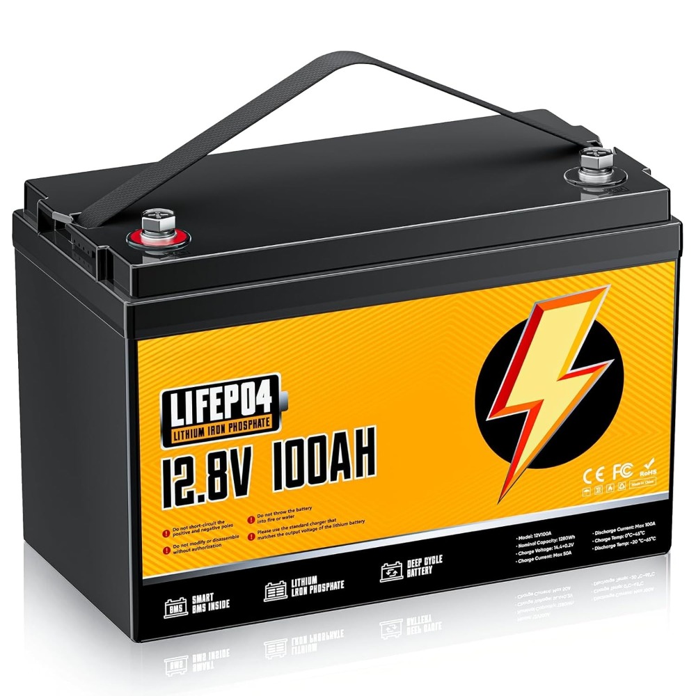 12V 100Ah LiFePO4 Battery, Bui - Lithium Battery 100Ah ulasan dan harga