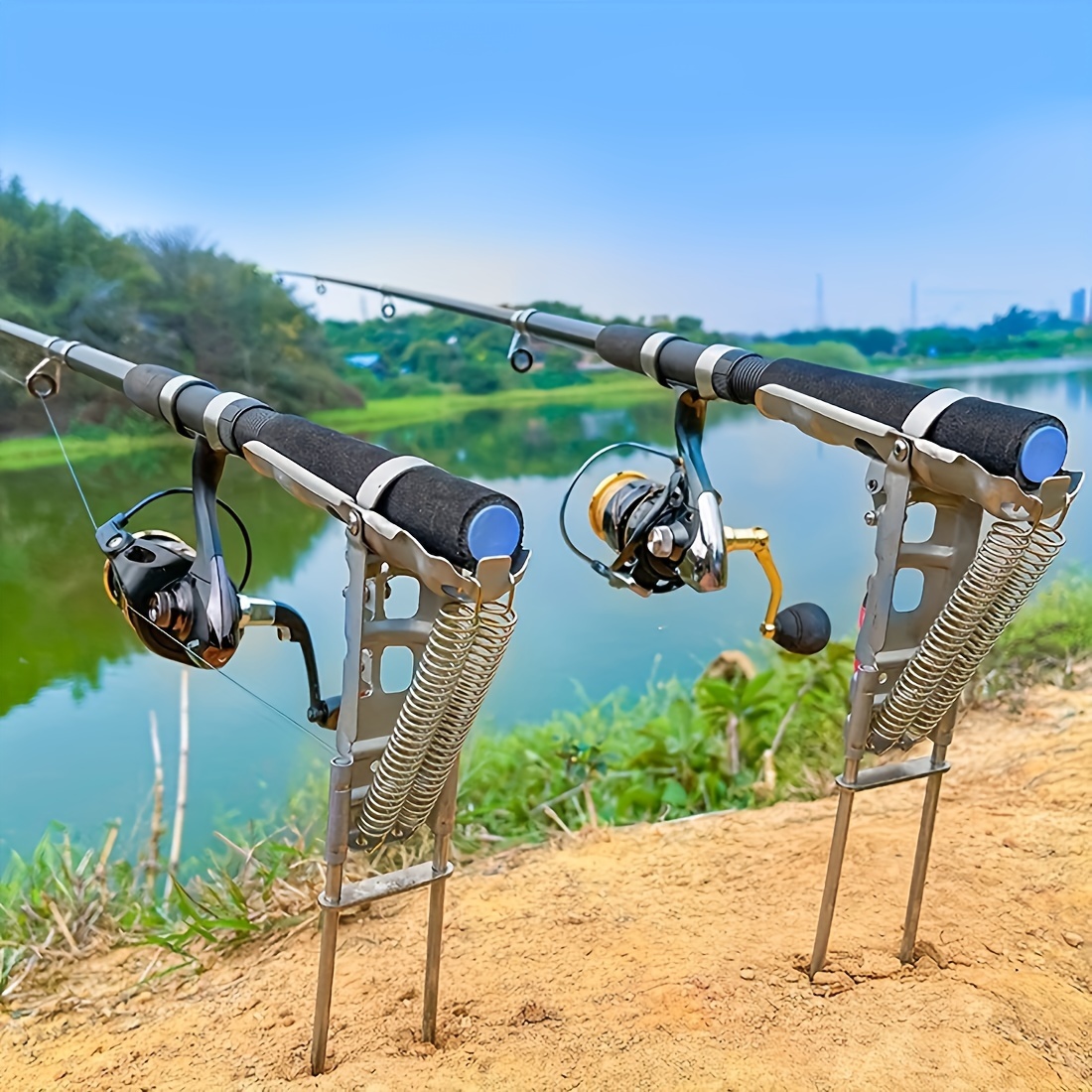 Automatic Spring Fishing Rod H - Earthing Grounding Rod ulasan dan harga