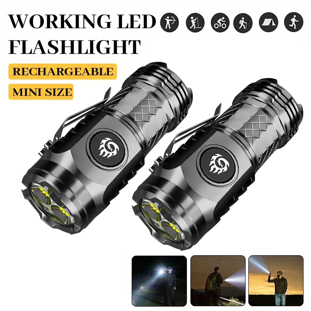 High Strong Power LED Flashlig - Renewable Energy Battery ulasan dan harga