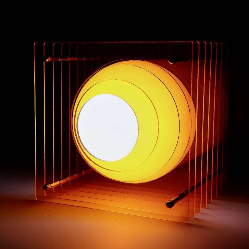 DIY Moon Lamp Acrylic Thousand - Renewable Energy Battery ulasan dan harga