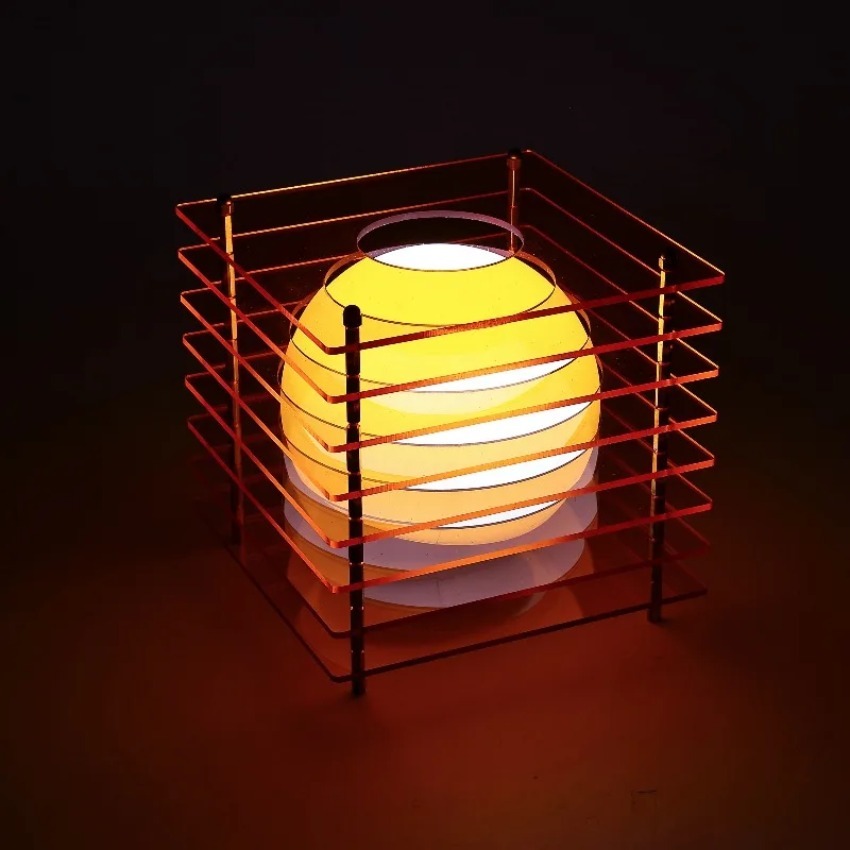 DIY Moon Lamp Acrylic Thousand - Renewable Energy Battery ulasan dan harga