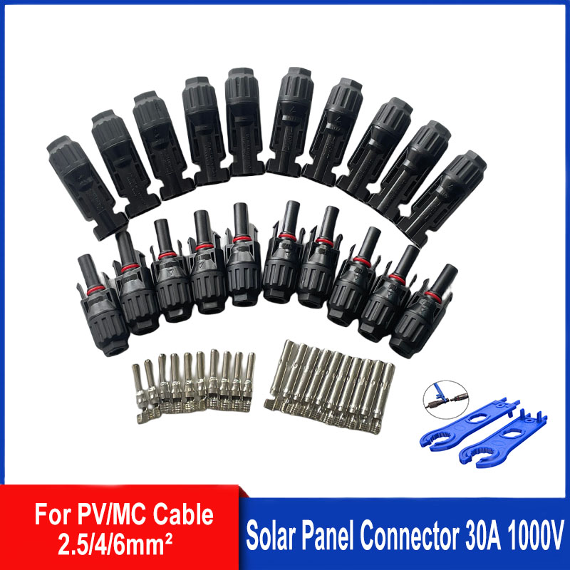 5/10 Pairs Solar Connectors PV - Solar Cable Mc4 Connector ulasan dan harga