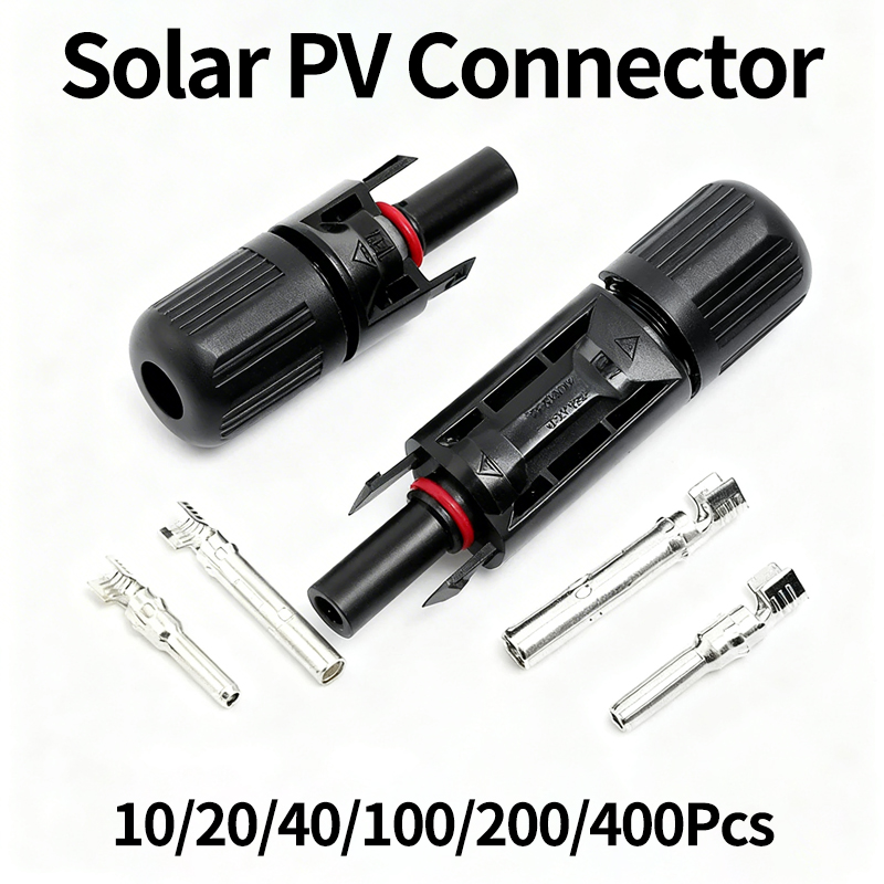 10/20/40/100/200/400Pcs Solar  - Solar Cable Mc4 Connector ulasan dan harga