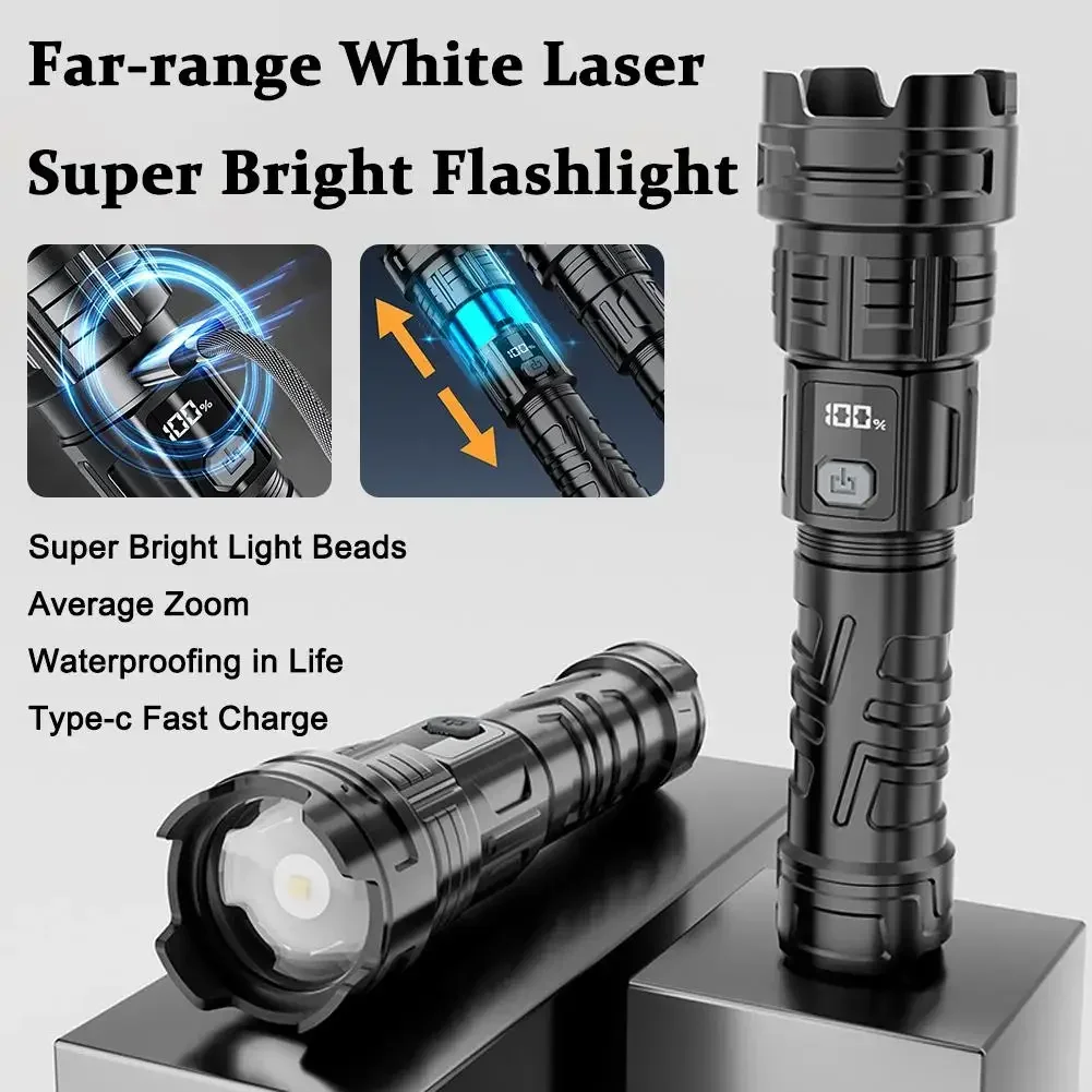 Super Bright LED Flashlight US - Renewable Energy Battery ulasan dan harga