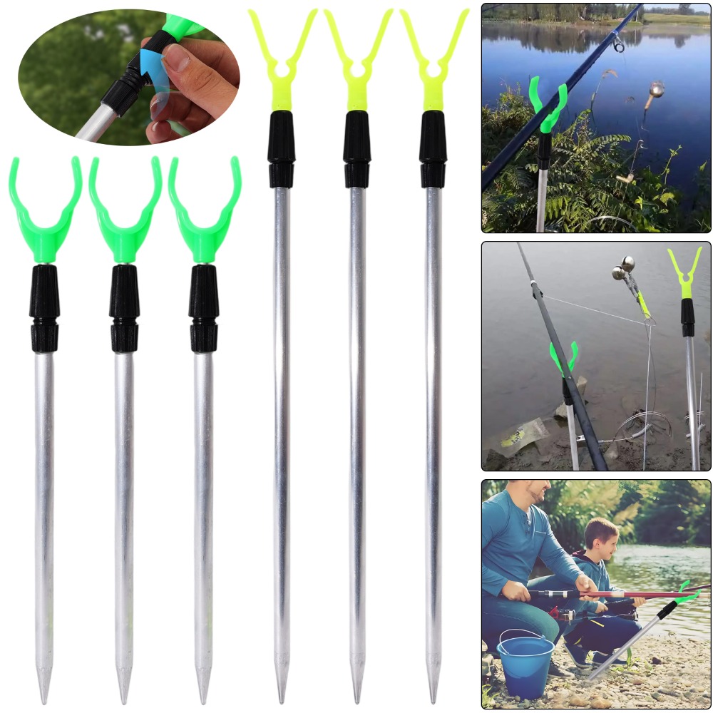 Metal Fishing Rod Bracket Adju - Earthing Grounding Rod ulasan dan harga
