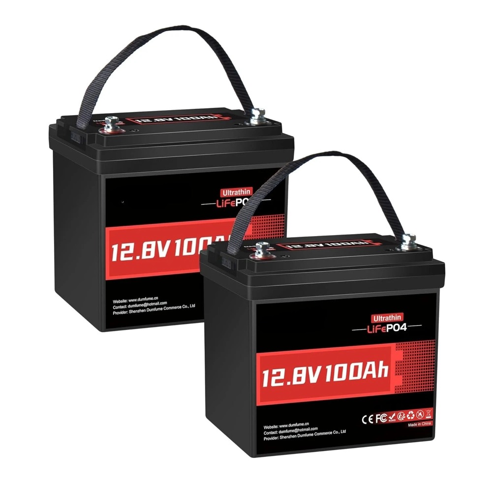 2 Pack 12V 100Ah Slim Lithium  - Lithium Battery 100Ah ulasan dan harga