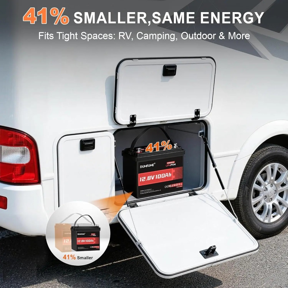 2 Pack 12V 100Ah Slim Lithium  - Lithium Battery 100Ah ulasan dan harga